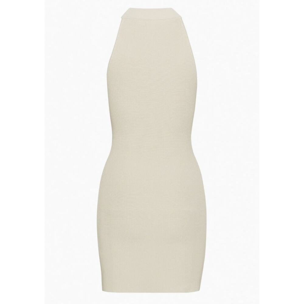 Babaton Aritzia Sculpt Knit Halter Bodycon Mini Dress Womens S